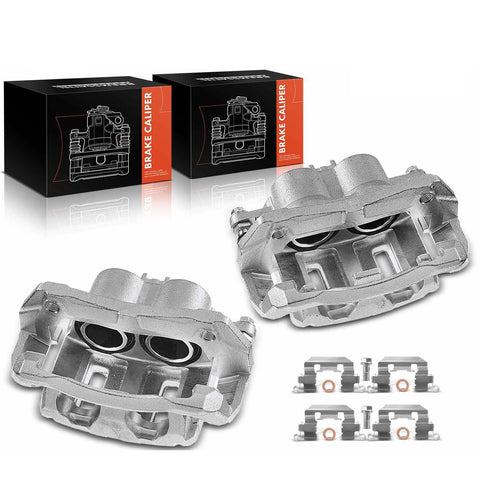 2x Brake Caliper w/ Bracket for Acura RDX Honda CR-V Odyssey Front Left & Right