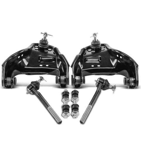 6x Front Control Arm & Stabilizer Bar Link Tie Rod Kit for Chevrolet Blazer GMC