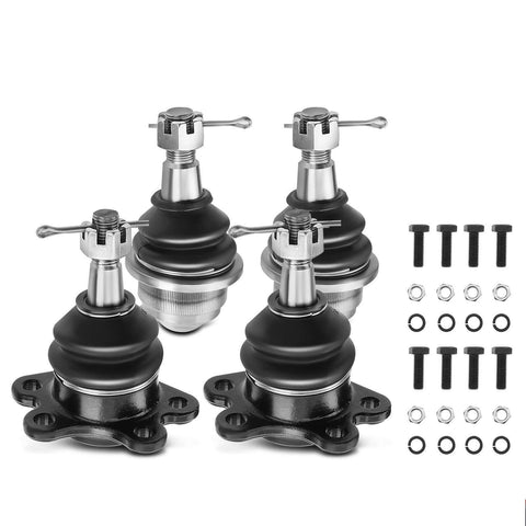 4Pcs Front Ball Joint Kit for GMC Chevrolet K2500 K2500 Yukon Cadillac Escalade