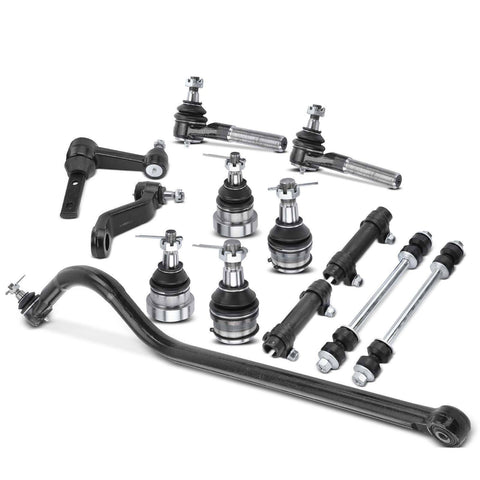 13x Front Sway Bar Link Tie Rod End Idler Arm Track Bar for Dodge Ram 2500 94-96