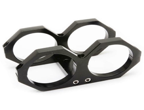 Billet Aluminum Dual Fuel Pump Clamp Cradle Mounting Bracket Fits 044 Bosch - Jack Spania Racing