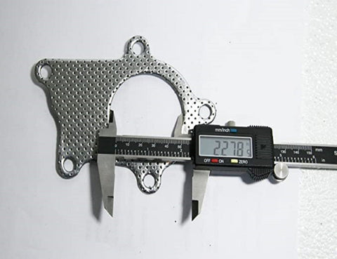 2 x T3 T4 5 Bolt Graphite Downpipe Gasket Turbo Manifold For Garrett Universal