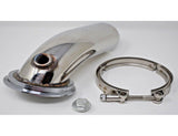 Stainless Downpipe Elbow 90° Holset Turbo HY35 HX HE351 V-band Flange Clamp 4"