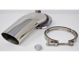 Stainless Downpipe Elbow 90° Holset Turbo HY35 HX HE351 V-band Flange Clamp 4"