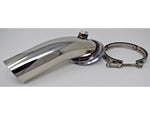 Stainless Downpipe Elbow 90° Holset Turbo HY35 HX HE351 V-band Flange Clamp 4"