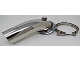 Stainless Downpipe Elbow 90° Holset Turbo HY35 HX HE351 V-band Flange Clamp 4"