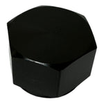 10AN Black Aluminum O-Ring Flare Cap Block for Coolant, Air, Fuel & Oil