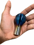 1lb Tear Drop Burnt Titanium Weighted Shift Knob 10 x 1.5 Si RSX EK EG Civic EF