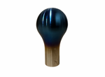1lb Tear Drop Burnt Titanium Weighted Shift Knob 10 x 1.5 Si RSX EK EG Civic EF