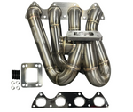 B Series T3 T4 Top Mount Turbo Manifold GSR B16 B18 B20 Intercooler 6262 EG EK Civic DC2 Integra
