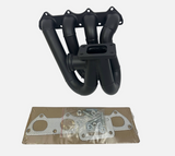 B Series Turbo Kit Ceramic Coated Top Mount Manifold 3” Down Pipe Backdoor Intercooler 6262 3582 T3 44mm