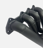 B Series Turbo Kit Ceramic Coated Top Mount Manifold Down Pipe Backdoor Intercooler 6262 3582 T3 44mm