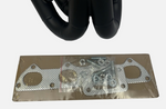 B Series Turbo Kit Ceramic Coated Top Mount Manifold 3” Down Pipe Backdoor Intercooler 6262 3582 T3 44mm