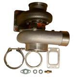B Series Turbo Kit Ceramic Coated Top Mount Manifold Up Pipe 6262 3582 T3 44mm