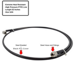 Stainless Steel Braided Clutch Line Kit Fits 2001-2005 Honda Civic Em2