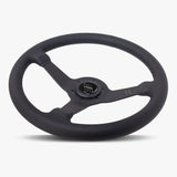 The Classic | Black Leather | Black Spoke | Black Stitch - JackSpania Racing
