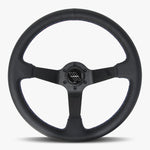The Classic | Black Leather | Black Spoke | Bavarian Stitch