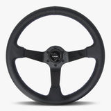 The Classic | Black Leather | Black Spoke | Bavarian Stitch