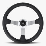 The Classic | Black Leather | Silver Spoke | Black Stitch