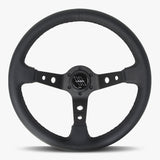 The Daytona | Black Leather | Black Spoke | Black Stitch
