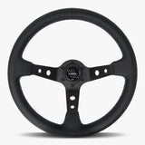 The Daytona | Black Leather | Black Spoke | Bavarian Stitch