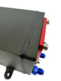 Billet Aluminum Bosch 044 1L High-Flow External Fuel Pump Surge Tank Integrated with 6AN Fittings