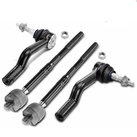 4x Inner & Outer Tie Rod End for Cadillac CTS 2008 2009-2015 2.0L 3.0L 3.6L 6.2L