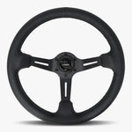 The Le Mans | Black Leather | Black Spoke | Black Stitch