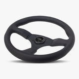 The Performa | Black Leather | Black Spoke | Black Stitch - JackSpania Racing