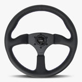 The Performa | Black Leather | Black Spoke | Bavarian Stitch