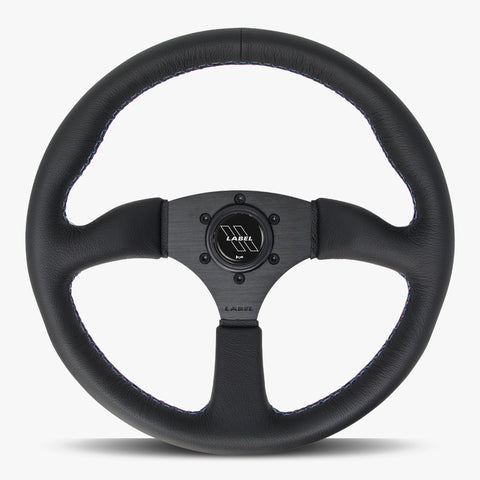 The Performa | Black Leather | Black Spoke | Bavarian Stitch