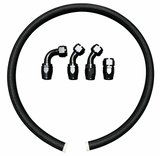 Racing Tucked Coolant Radiator -16 AN Hose and Fitting Kit K B H D F J Series
