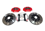 JSR Brake Kit 9.5" Spindle Front Drilled Slotted Rotor Caliper 88-00 Honda Civic