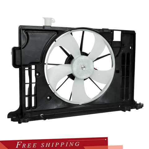 For 2014-2016 Toyota Corolla TO3115181 623160 AC Condenser Radiator Cooling Fan