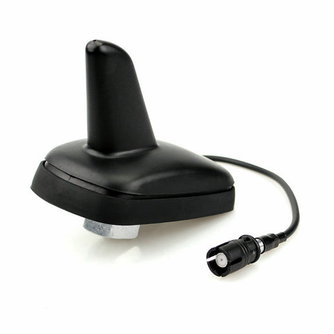 Black Shark Fin Roof Mount AM/FM Radio Antenna for Audi A3 A4 A6 Volkswagen Golf