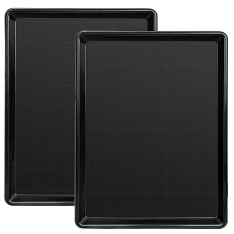 Confote 2 pcs 27 X 21 inch Replacement Tray for Dog Crate Pans Plastic Bottom