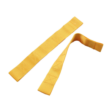 2X Heavy Duty Yellow Adjustable Door Limiting Straps For Jeep Wrangler CJ TJ YJ