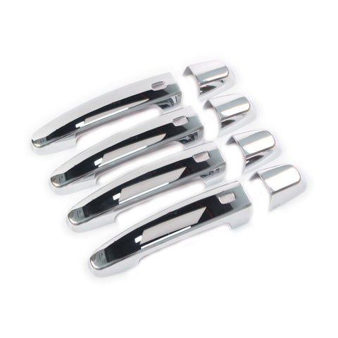 4X Chrome Door Handle Cover for Chevrolet Impala Equinox Volt GMC Acadia Terrain