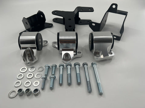 EK B Series AWD Engine Motor Mount Kit 2 Bolt For Honda 96-00 Civic B16 B18 B20