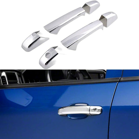 2Dr Handle Covers fit 07-14 Chevy Silverado GMC Sierra 1500 2500HD 3500HD