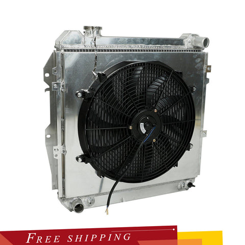 3 CORE/ROW RADIATOR SHROUD FAN FOR 1988-1995 TOYOTA 4RUNNER PICKUP SR5/DLX 3.0L
