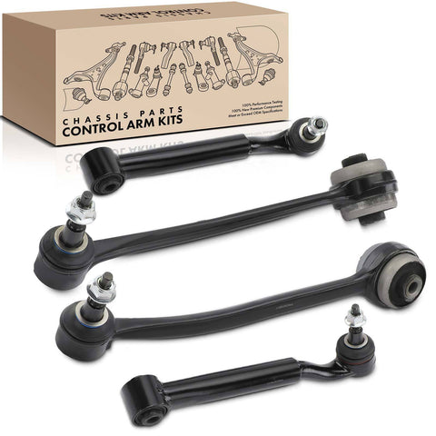 4pcs Front Lower Forward & Rearward Control Arm Kit for Ford Mustang 2015-2022