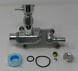 K Series Upper Coolant Housing W Straight Elbow Filler Neck Hose K20Z3 K24 16AN