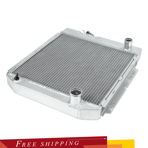 Full Aluminum 3 Row Radiator Fit 1964-1966 Ford Mustang 60-65 Falcon Mercury MT