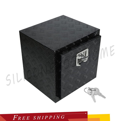 18"X17"X17.75" Heavy Duty Pickup Truck Bed 5 Bar Tool Box storage w/ Lock & Key