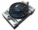 Half Size Compact Drag Coolant Radiator 1.25" 16AN