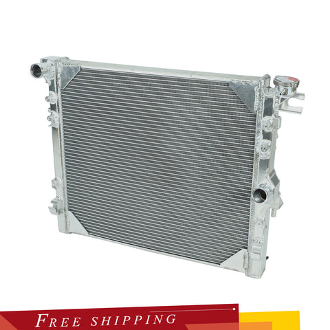 Aluminum 3 Row Core Radiator For 2007-2018 Jeep Wrangler JK 3.6L 3.8L V6 Engine