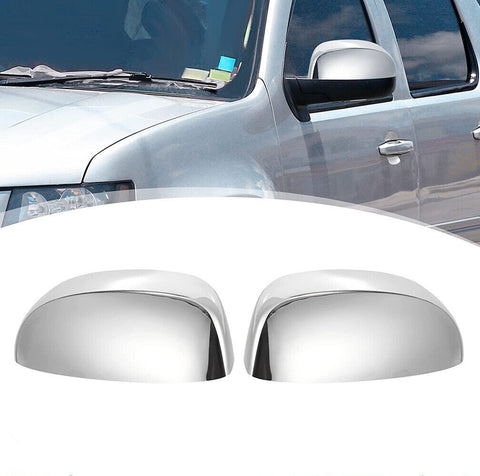 Chrome Mirror Cover for Chevy Tahoe Suburban Cadillac Escalade GMC Yukon XL