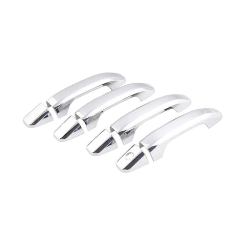 4 Chrome Door Handle Covers for Cadillac Escalade ESV Chevry Silverado GMC Yukon