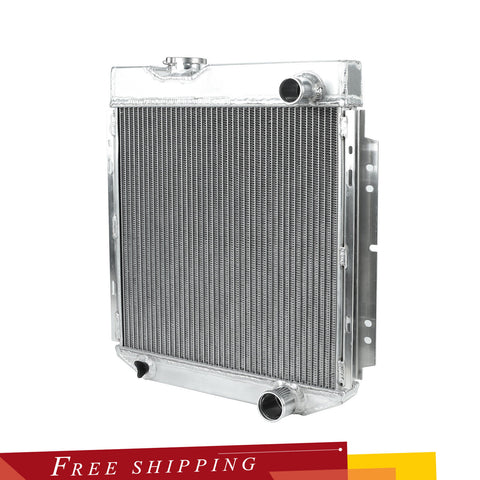 Fit Ford Mustang 1964-1966 Falcon Mercury 60-65 Full Aluminum 3 Row Radiator MT